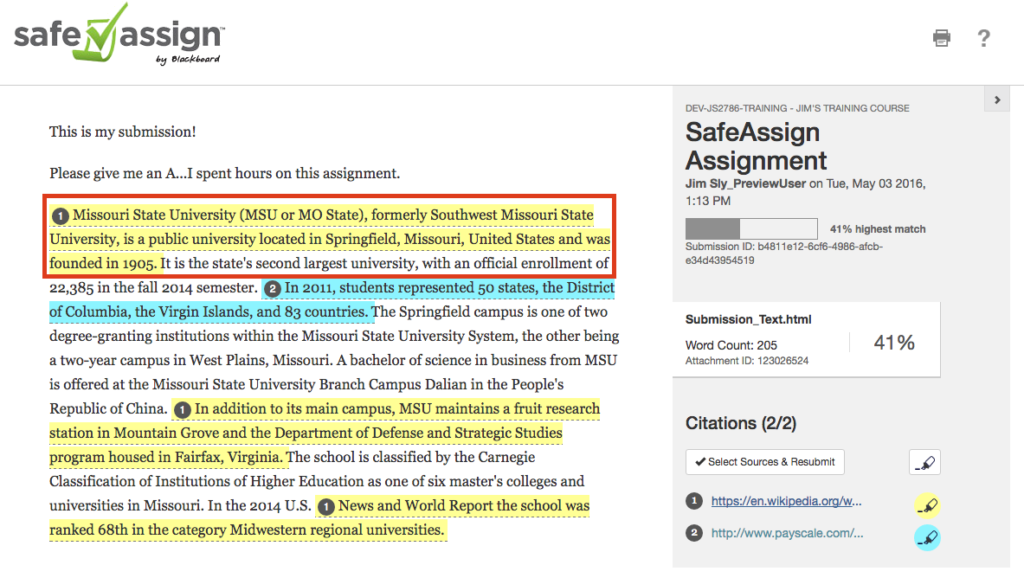 SafeAssign, ¿Que és? Ayuda de Aula Virtual