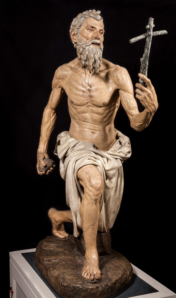 San Jerónimo penitente (h. 1525) Pietro Torrigiano, Museo de Bellas