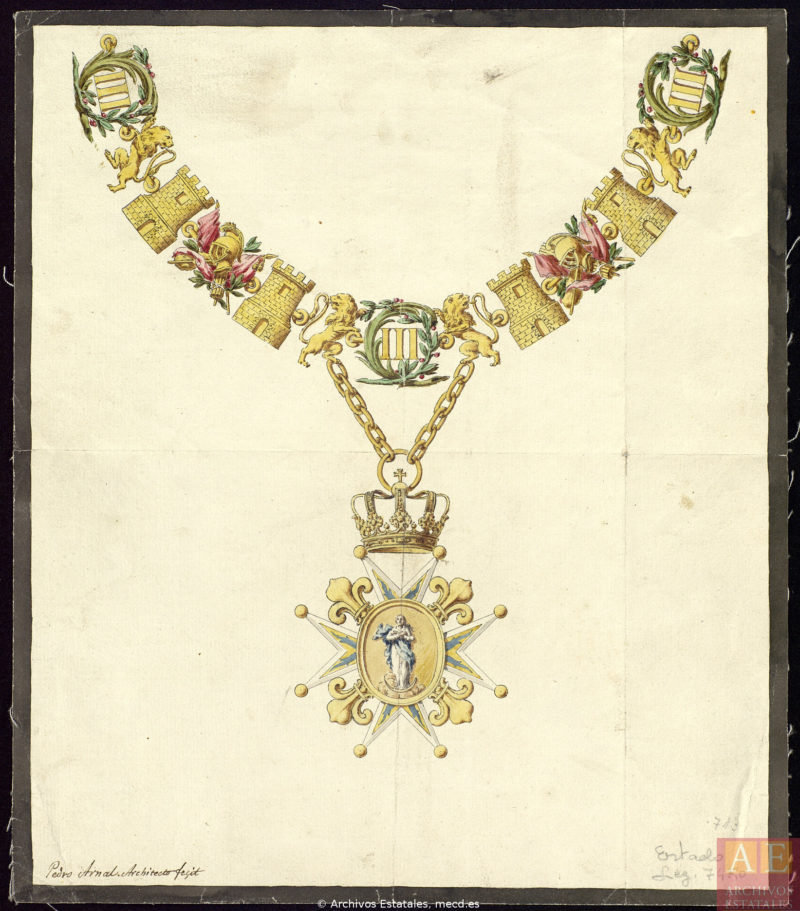 Orden de Carlos III collar Identidad e Imagen de Andalucía en la Edad Moderna