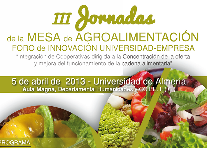 III Jornada de la Mesa de Agroalimentación del Foro de Innovación Universidad - Empresa