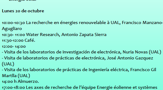 Seminario para la formación y capacitación: Energías Renovables: Energía Solar Seminario para la formación y capacitación: Energías Renovables: Energía Solar