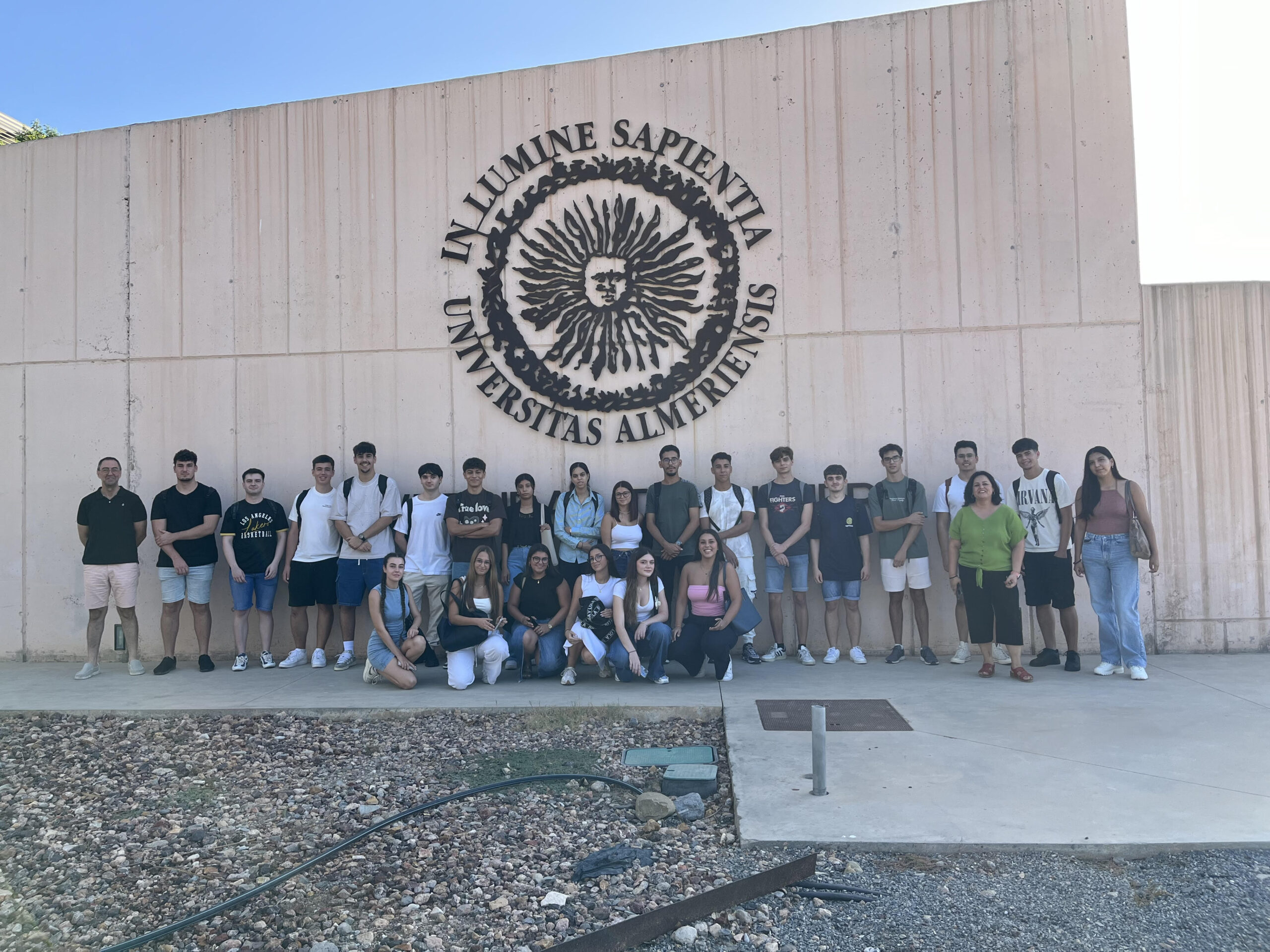 Imagen: Estudiantes de primer año de Ingeniería Química