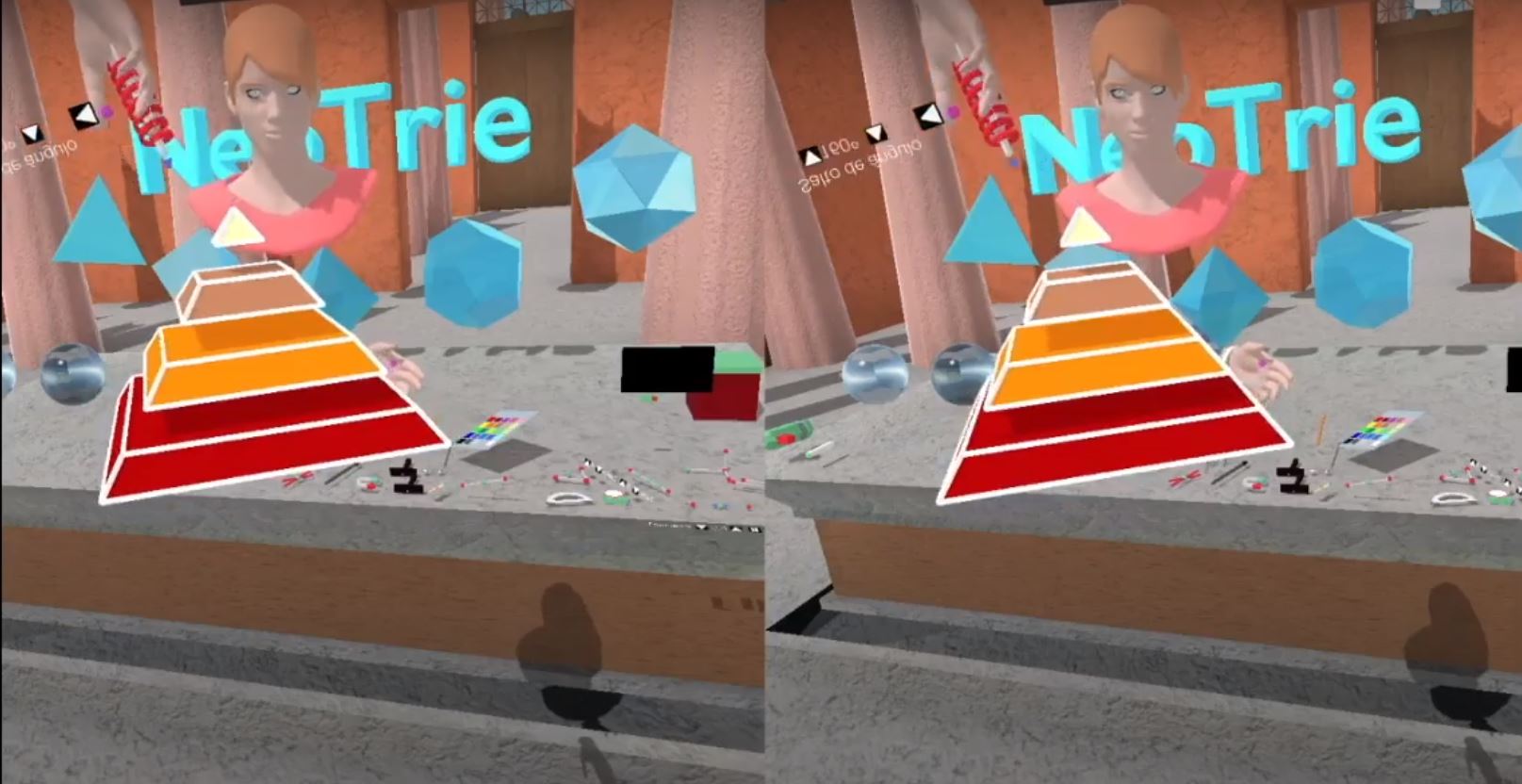 Prismas y pirámides en 3D