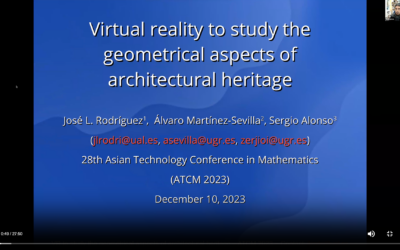 Virtual realities to study geometrical aspects of architectural heritage