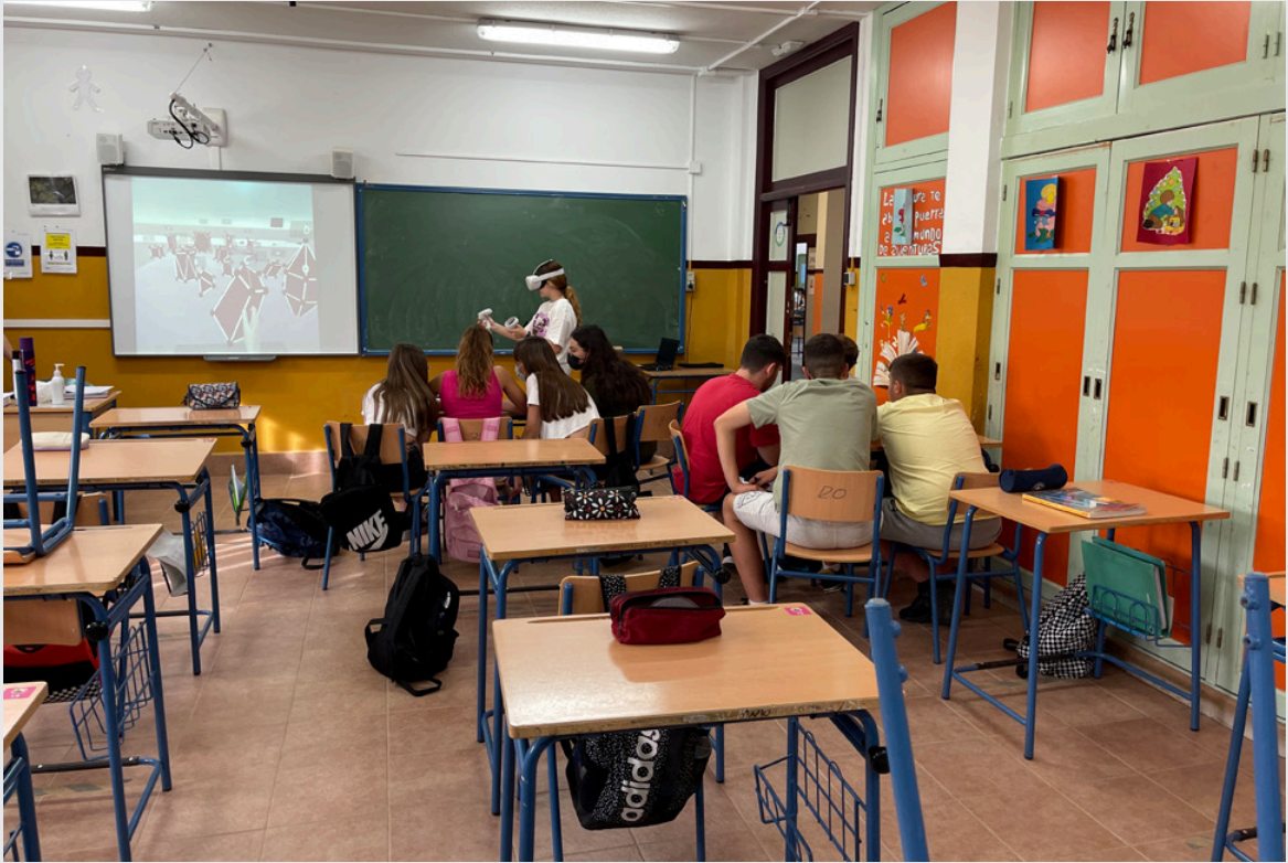 Situación de aprendizaje usando NeoTrie VR