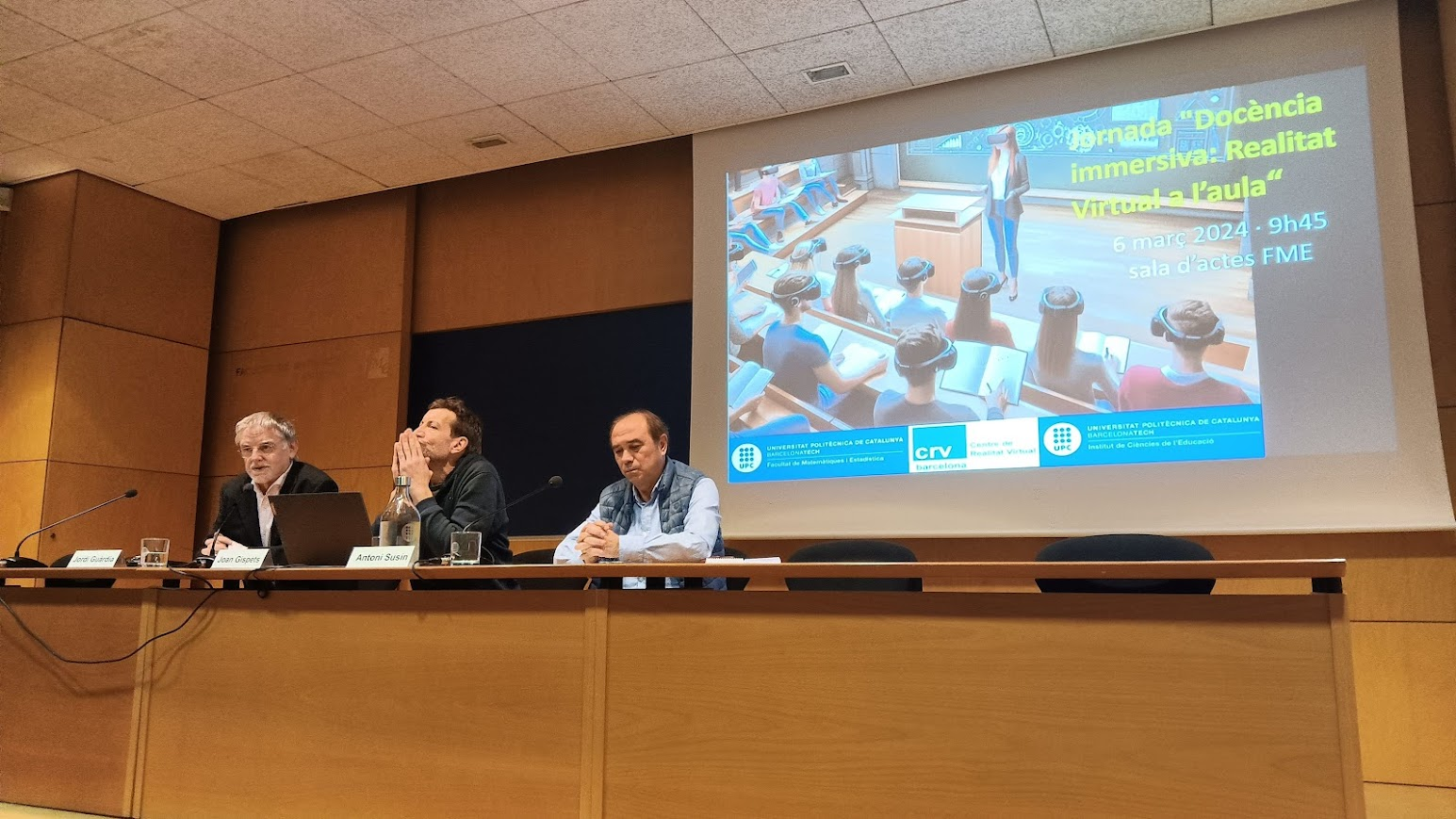 Jornada de realidad virtual en la FME