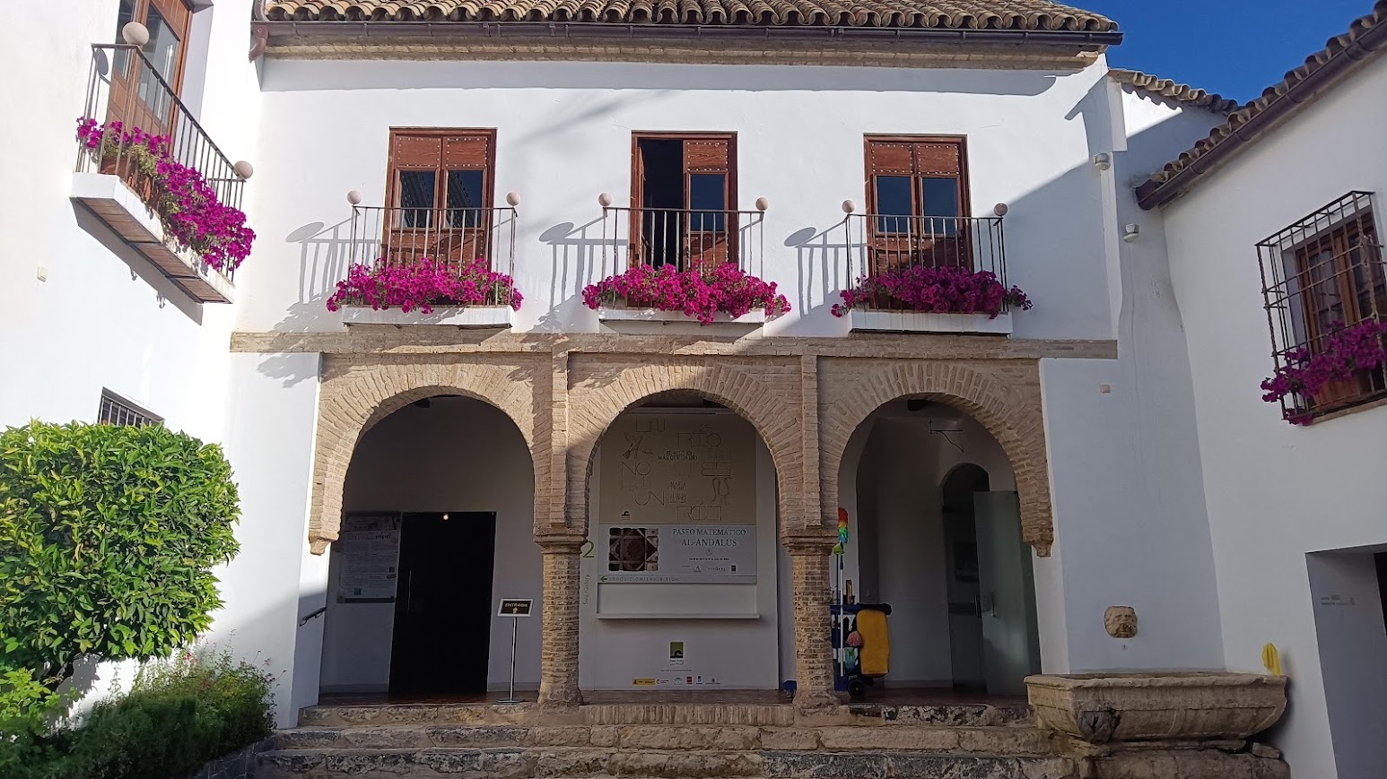 Paseo matemático Al-Ándalus en la Casa Árabe de Córdoba
