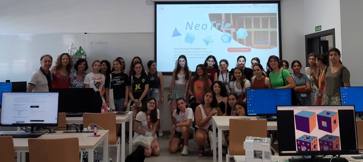 Neotrie VR en el V Campus Tecnológico para chicas