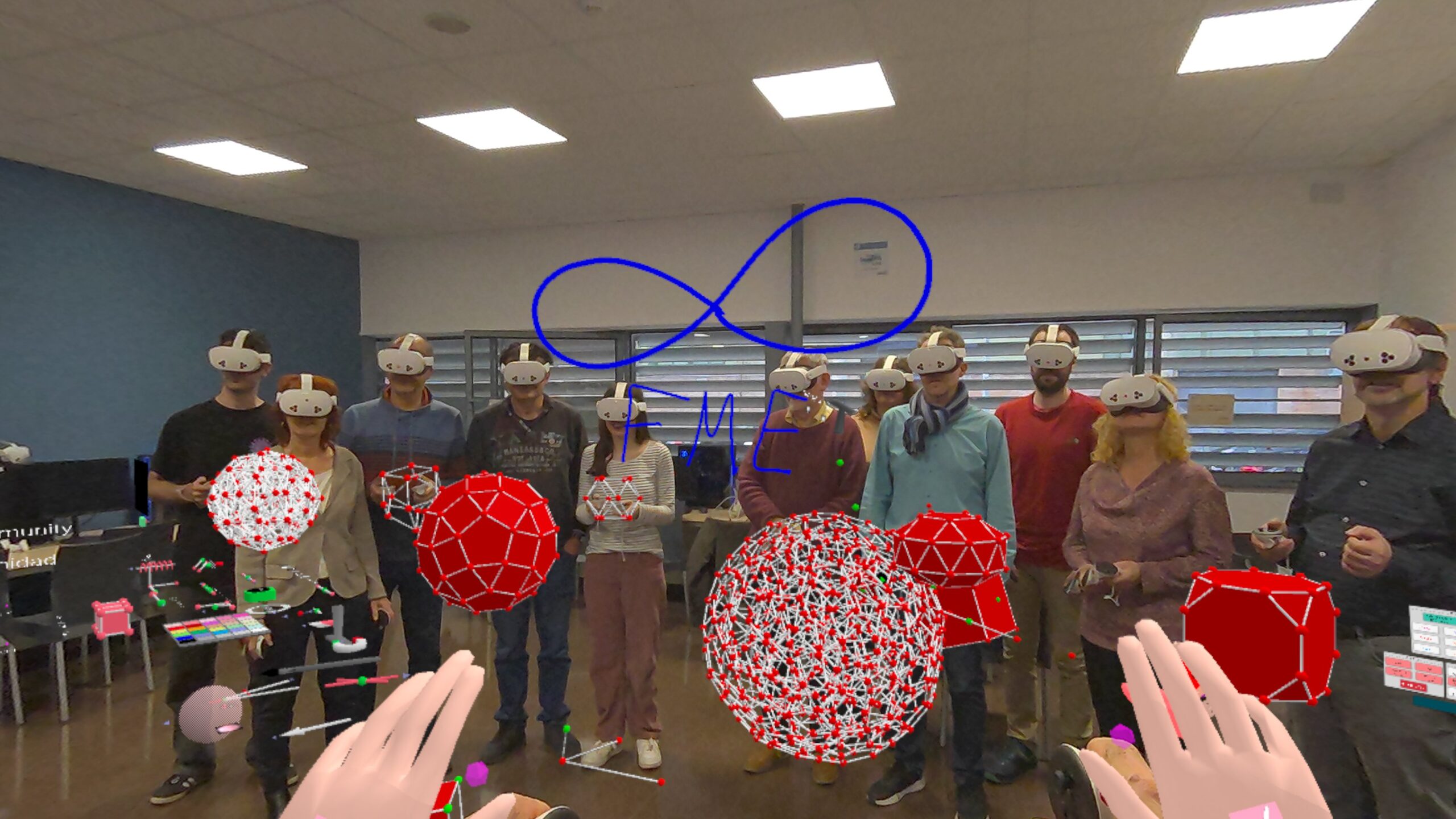 Curso en el Aula Infinita de la FME
