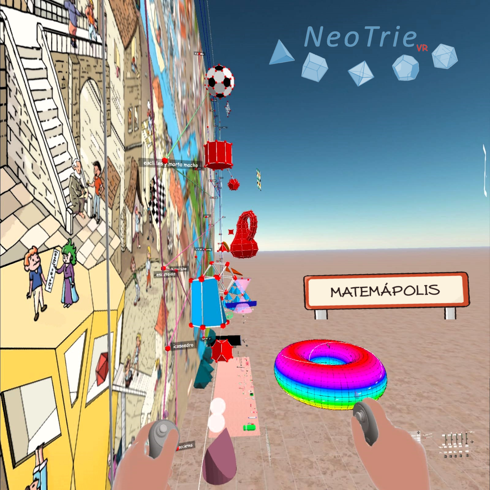 Celebrando el Día Internacional de las Matemáticas con Neotrie VR: Un Viaje por Matemápolis