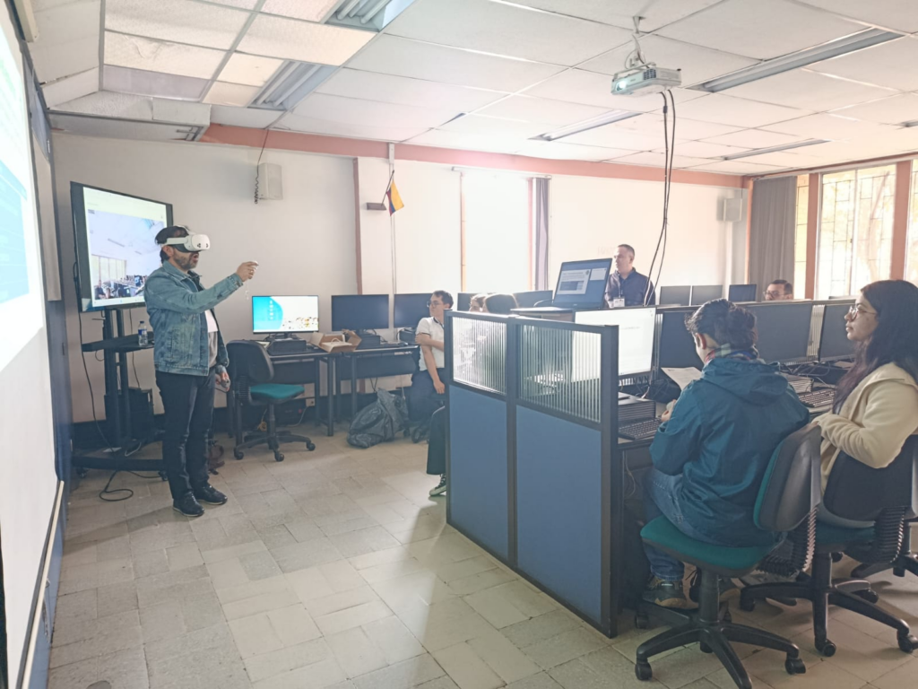 Cursillo de NeoTrie VR en el 27.º Encuentro de Geometría y sus aplicaciones