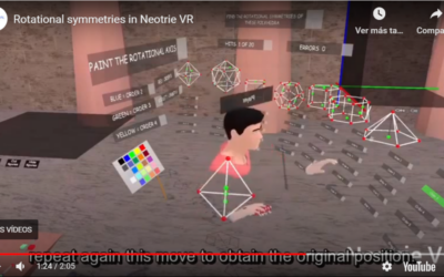 Rotational symmetries in Neotrie VR