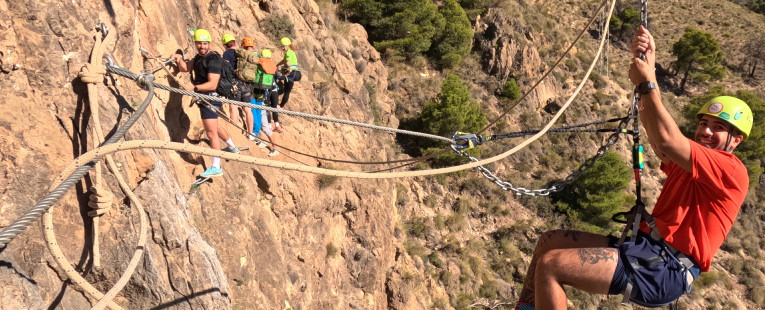 Escalada Vía Ferrata 2